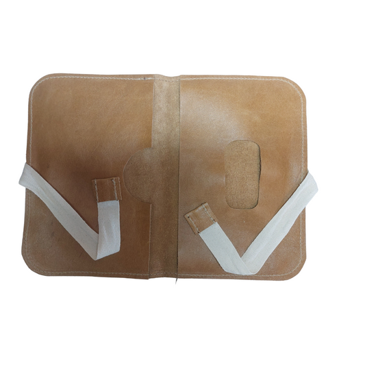 Leather Nappy Clutch