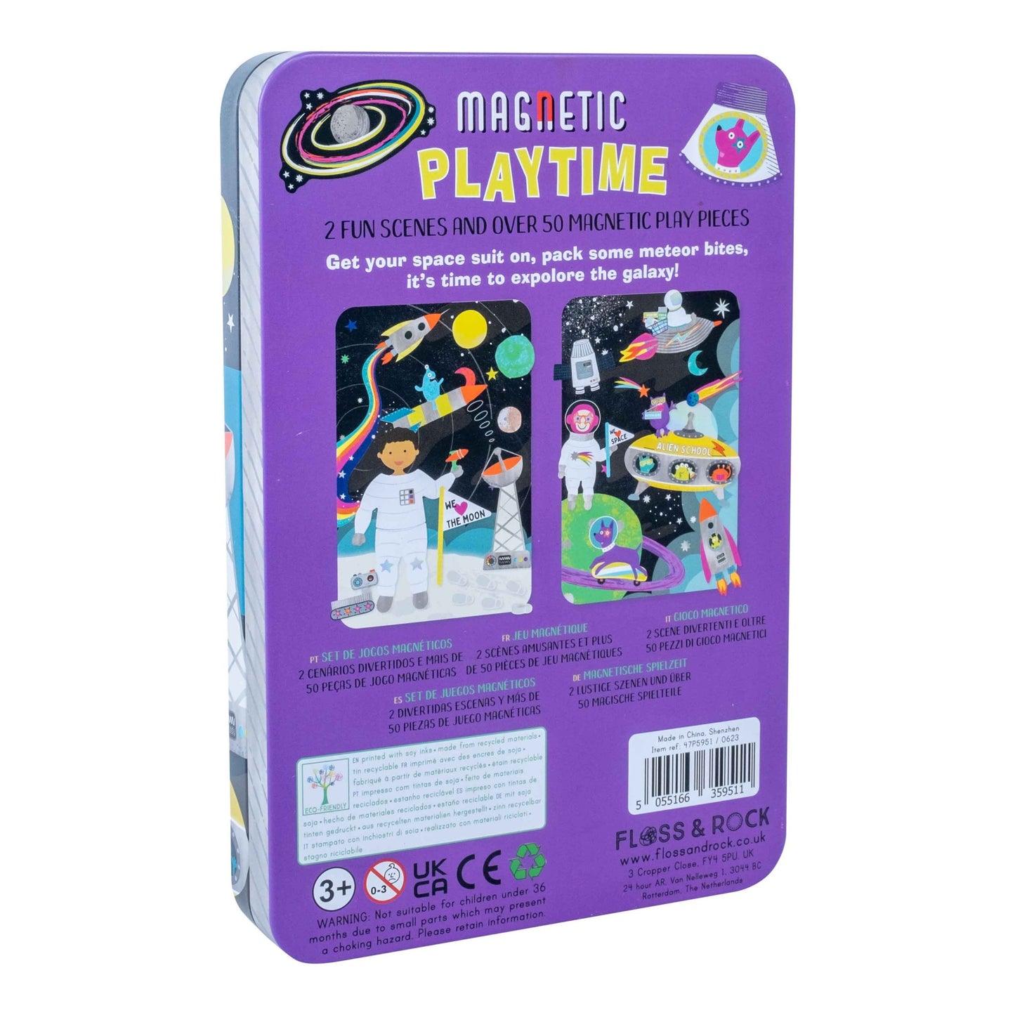 Floss & Rock Magnetic Playtime Set: Space