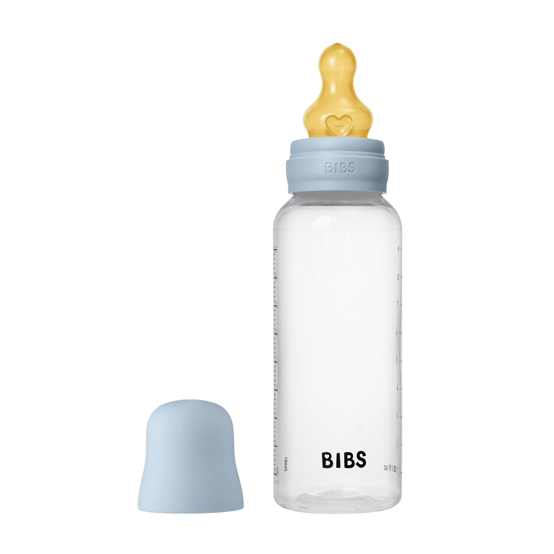 BIBS Complete Bottle Set Latex 270ml - Baby Blue