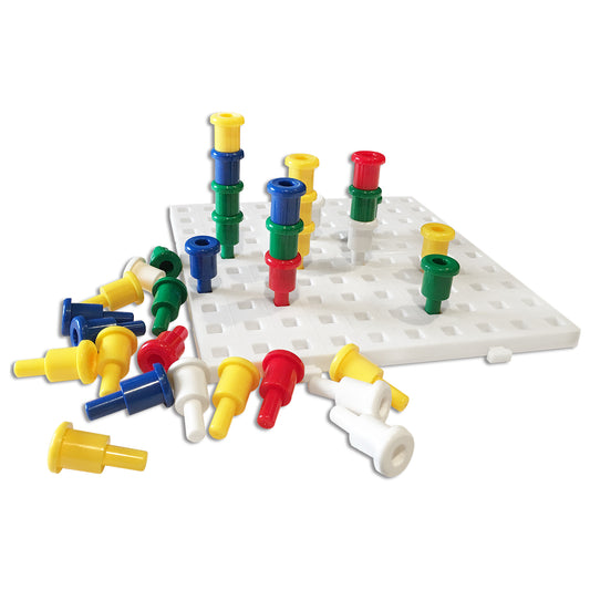 Jumbo pegboard Play