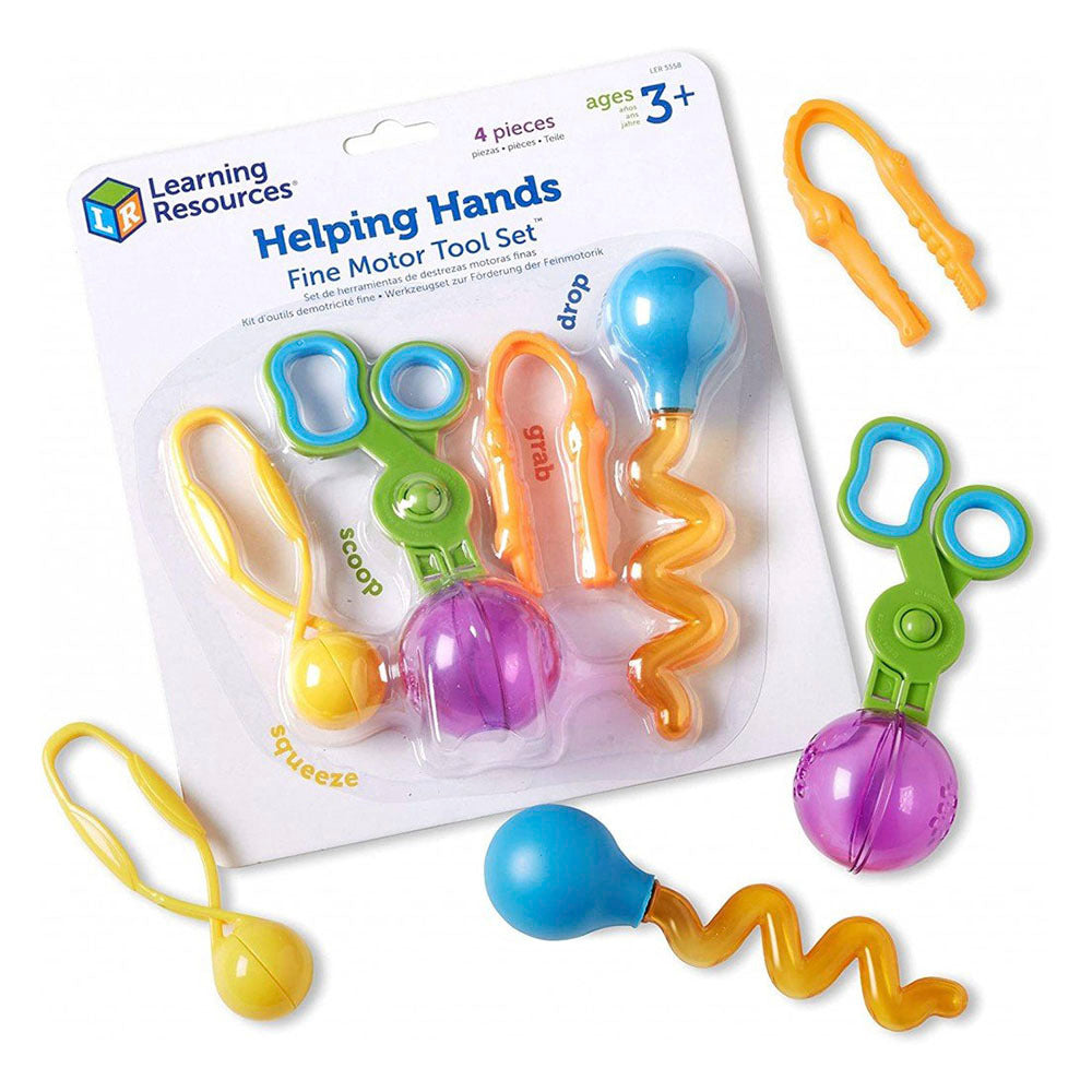 Learning Resources – Helping Hands Fine Motor Tool Set