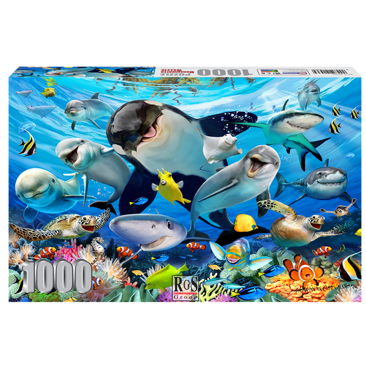 Underwater Selfie 1000 Piece Puzzle