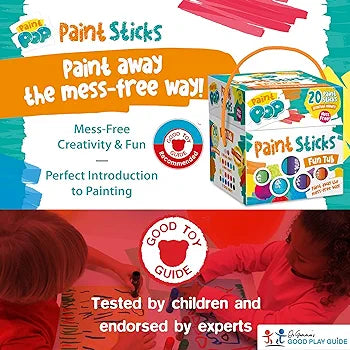 Paint Pop Fun Paint Sticks Tub