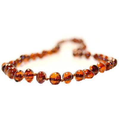 Baltic Amber Cognac Teething Necklace