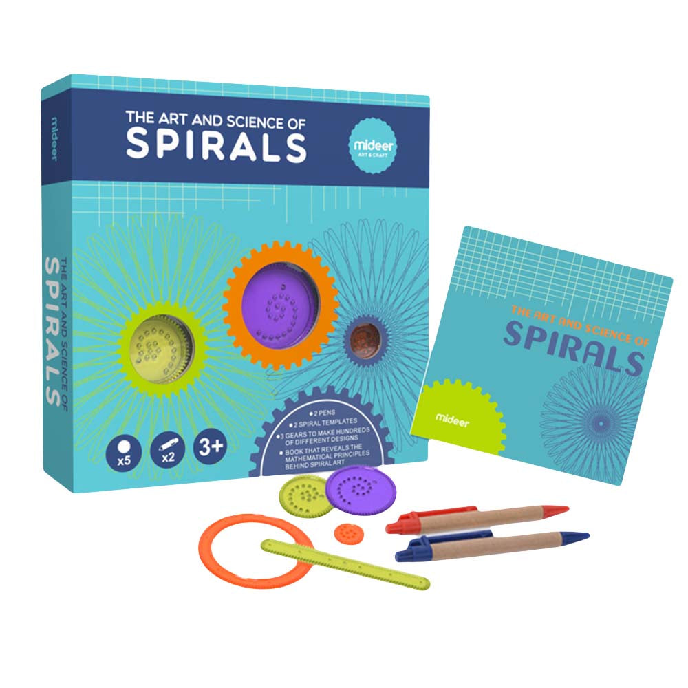 Mideer – Children’s Spirograph Drawing Tool Set