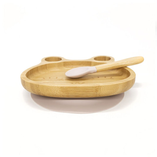 Organic Bamboo Plate – Bunny