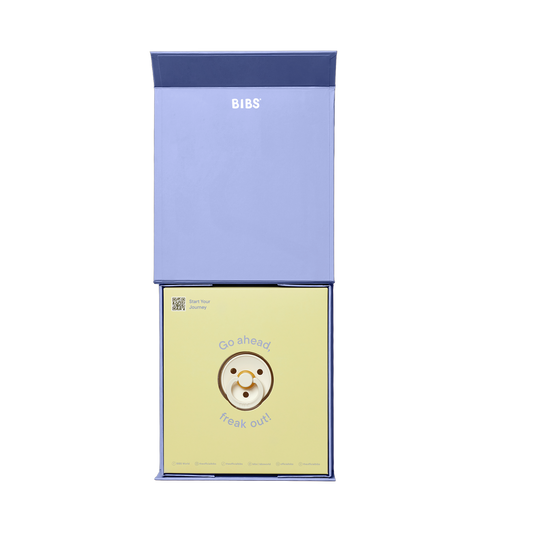 BIBS Gift Set Baby on the Way Latex Size 1 Ivory