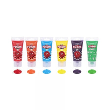 Tookyland Art Finger Paint Kit (24 Pcs).