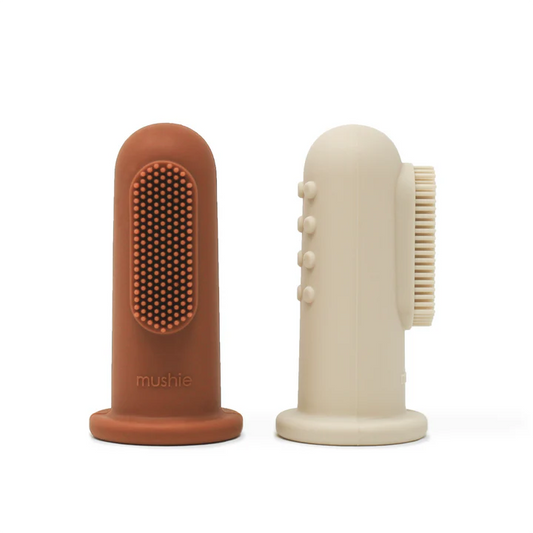 Mushie Finger Toothbrush 2pc
