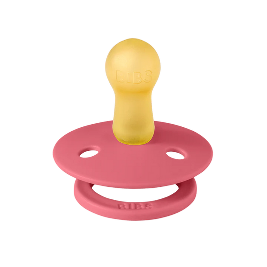 BIBS Colour Pacifiers / Dummies - Coral