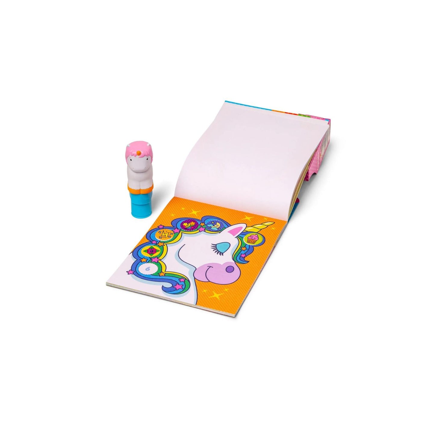 Melissa & Doug Sticker WOW! – Sticker Stamper & Activity Pad – Unicorn
