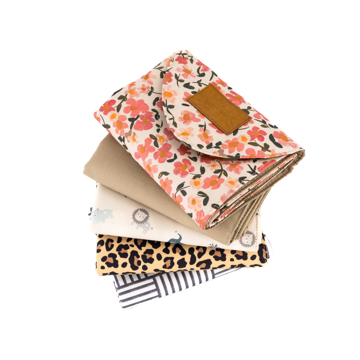 Jeankelly Padded Changing Mat - Leopard Print