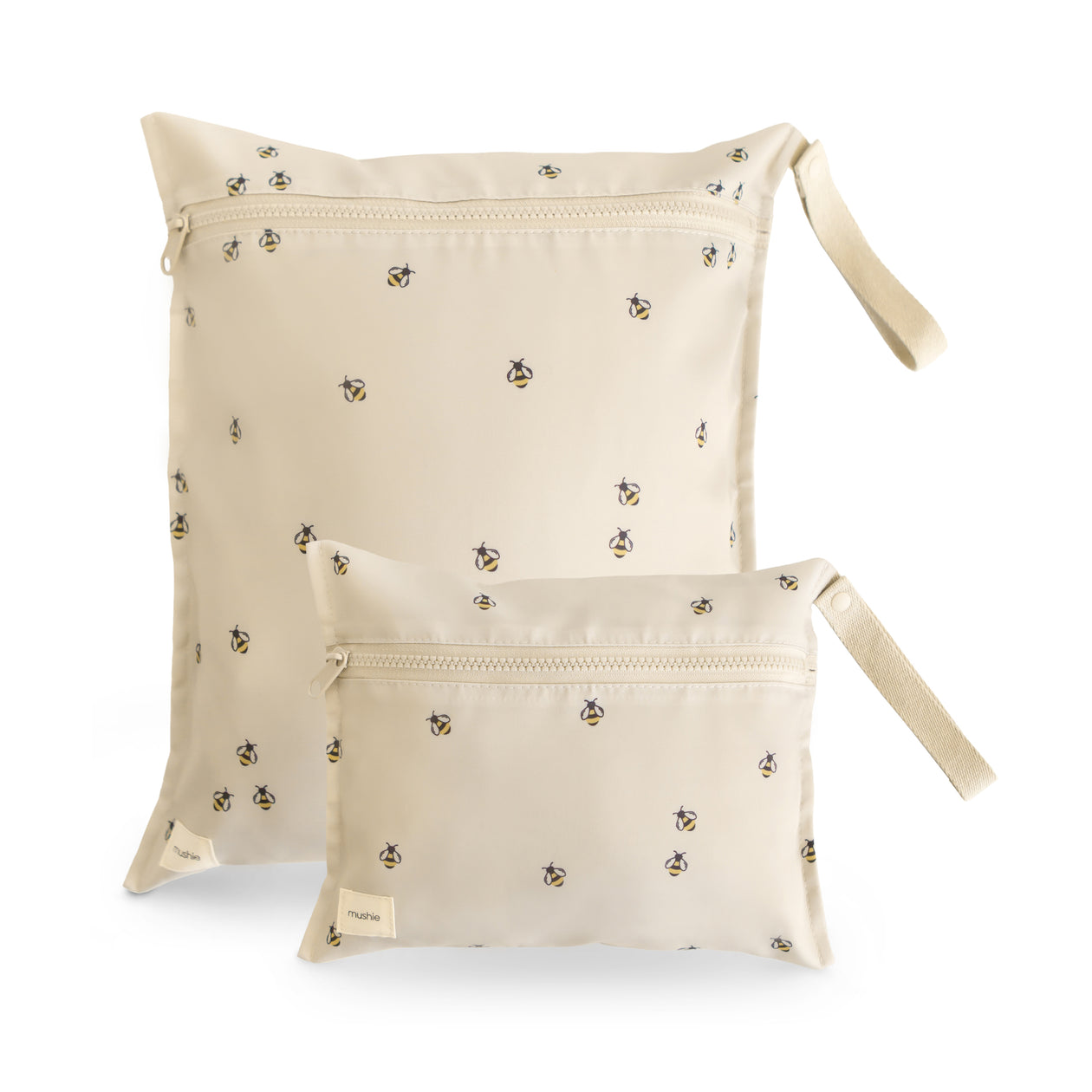 Mushie Water Resistant Wet Bag - Bees