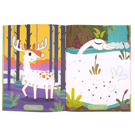 Jar Meló – My First Dot-to-Dot Drawing Book – Adorable Animal