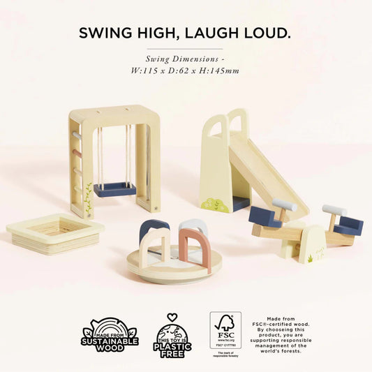 Le Toy Van - Dolls House Furniture: Outdoor Play - 5pcs