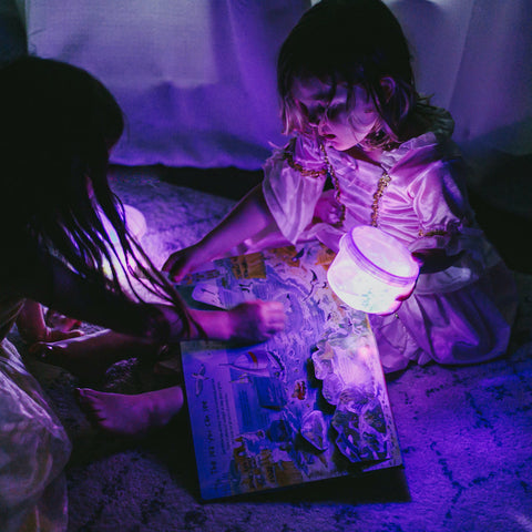 Glo Pals: Water Activated Light-Up Sensory Cubes - Lumi (Purple) 4pc