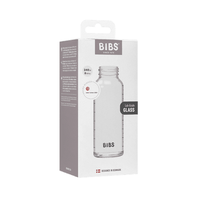 BIBS Baby Glass Bottle 240ml