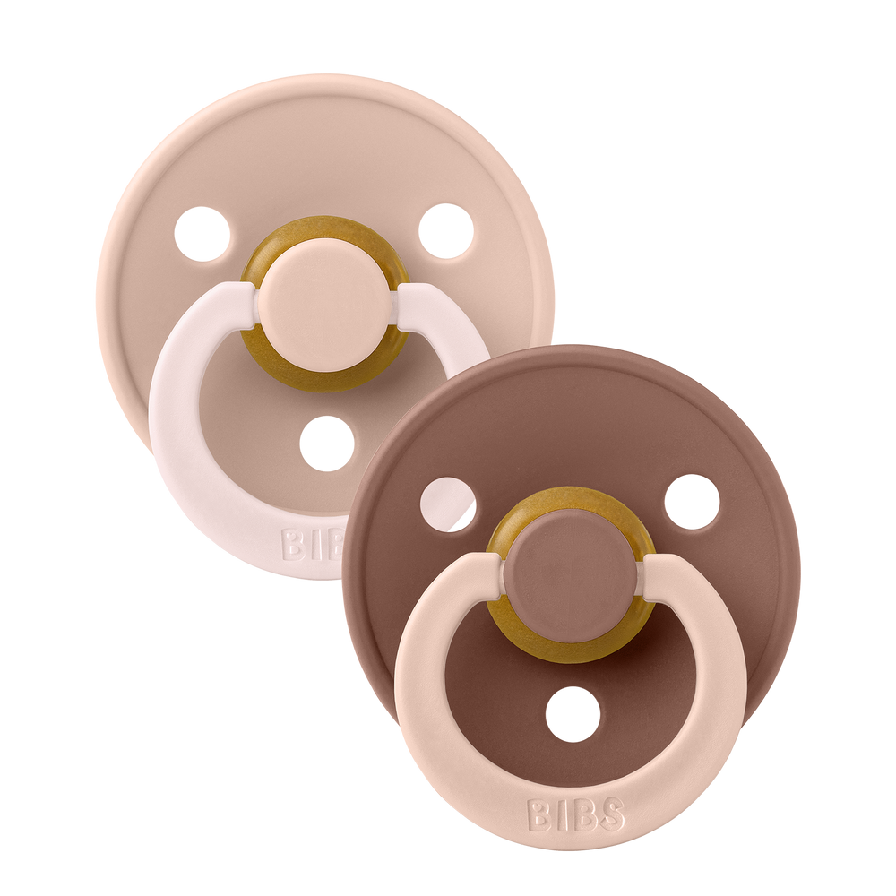 BIBS Studio Fusion 2 Pack - Blush Woodchuck Mix