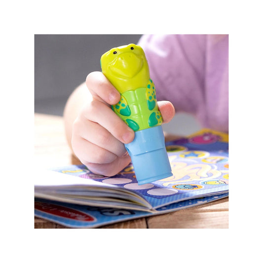 Melissa & Doug Sticker WOW! ā Sticker Stamper & Activity Pad ā Turtle