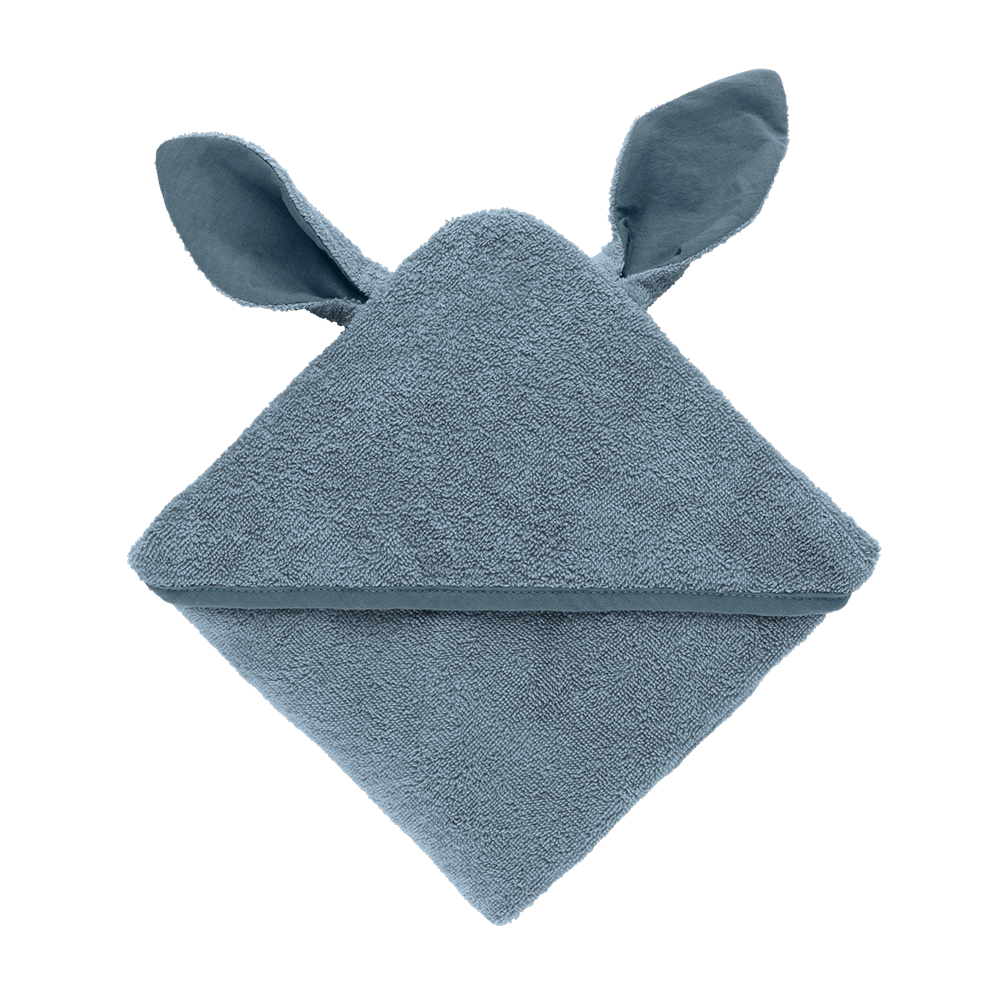 Kangaroo Hoodie Towel Baby - Petrol