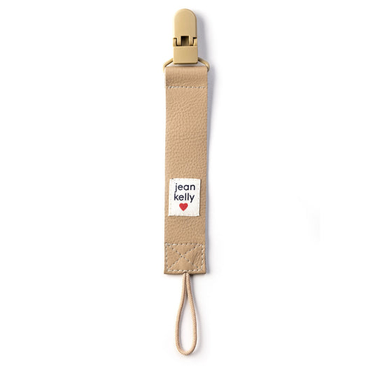 Jeankelly Leather Dummy Clip – Stone