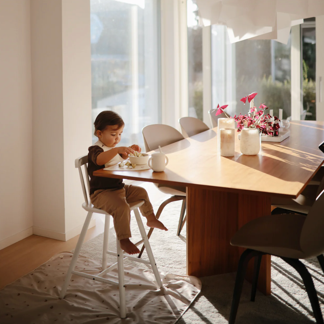 Mushie Splat Mat - Fog