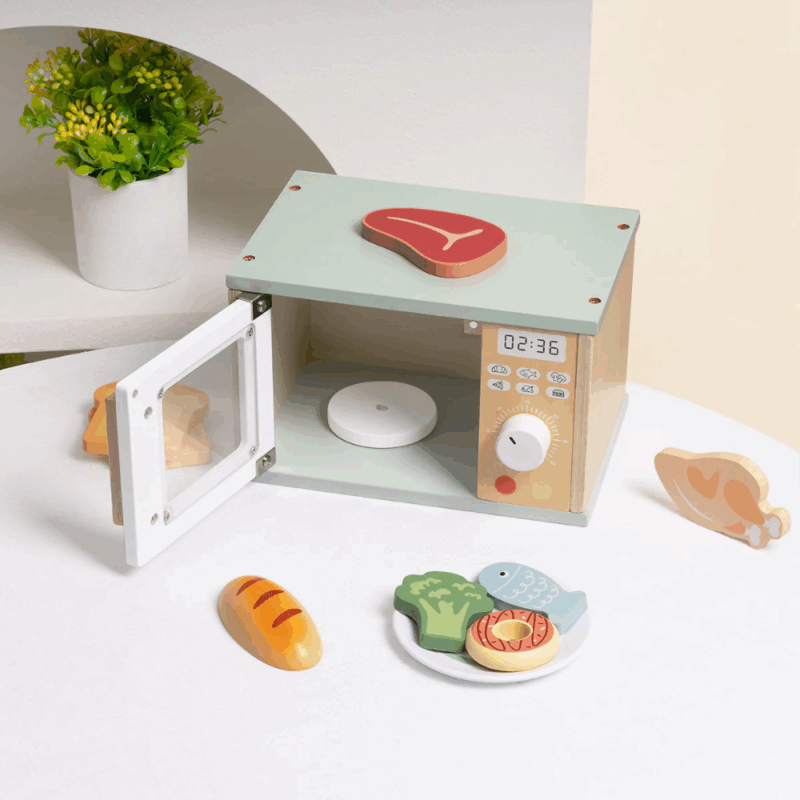 TookyToy – Pretend Play Microwave Oven Toy Set