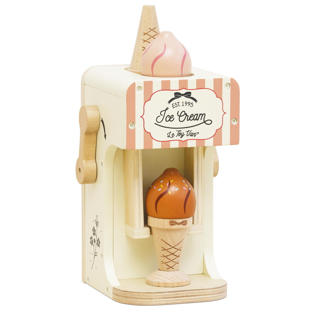 Le Toy Van Ice Cream Machine & Play Food Cones – Kleine Muis