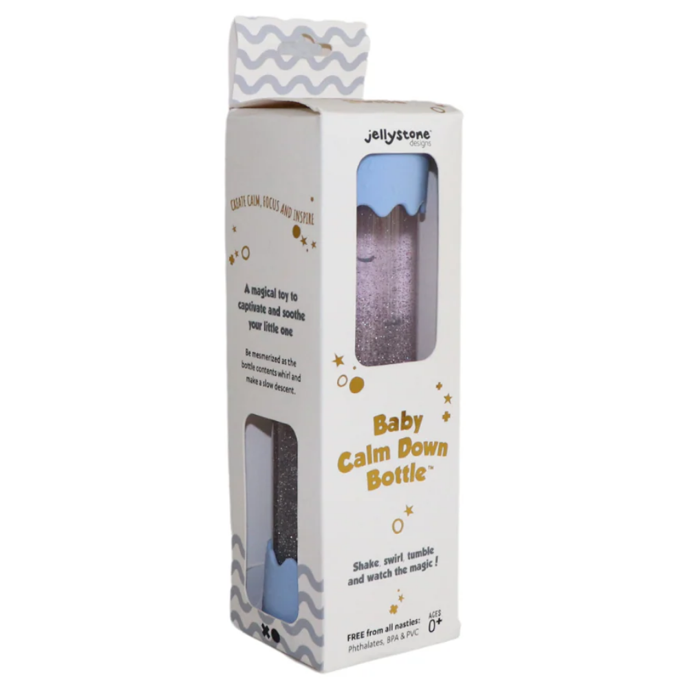 Jellystone Designs - Baby Calm Down Bottle - Soft Blue
