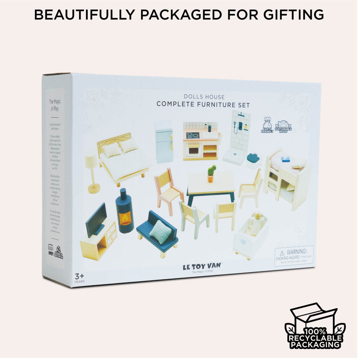 Le Toy Van Complete Dolls house Furniture Set