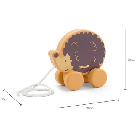 PolarB Pull Along Hedgehog