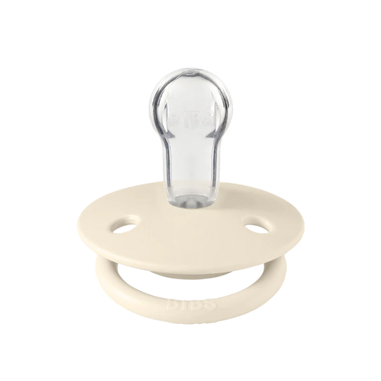 BIBS De Lux Pacifier | Ivory (Silicone)