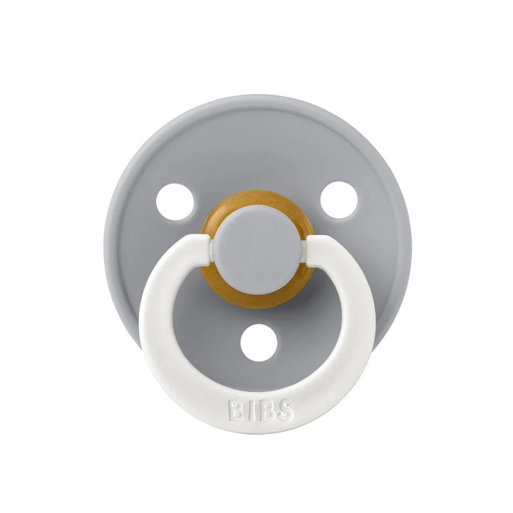 BIBS Colour Night Glow Pacifiers / Dummies - Cloud