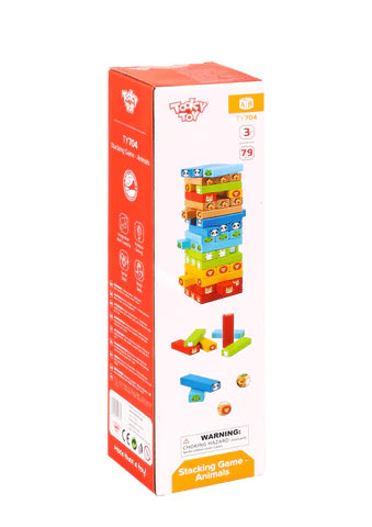 Tooky Toy Animal Jenga
