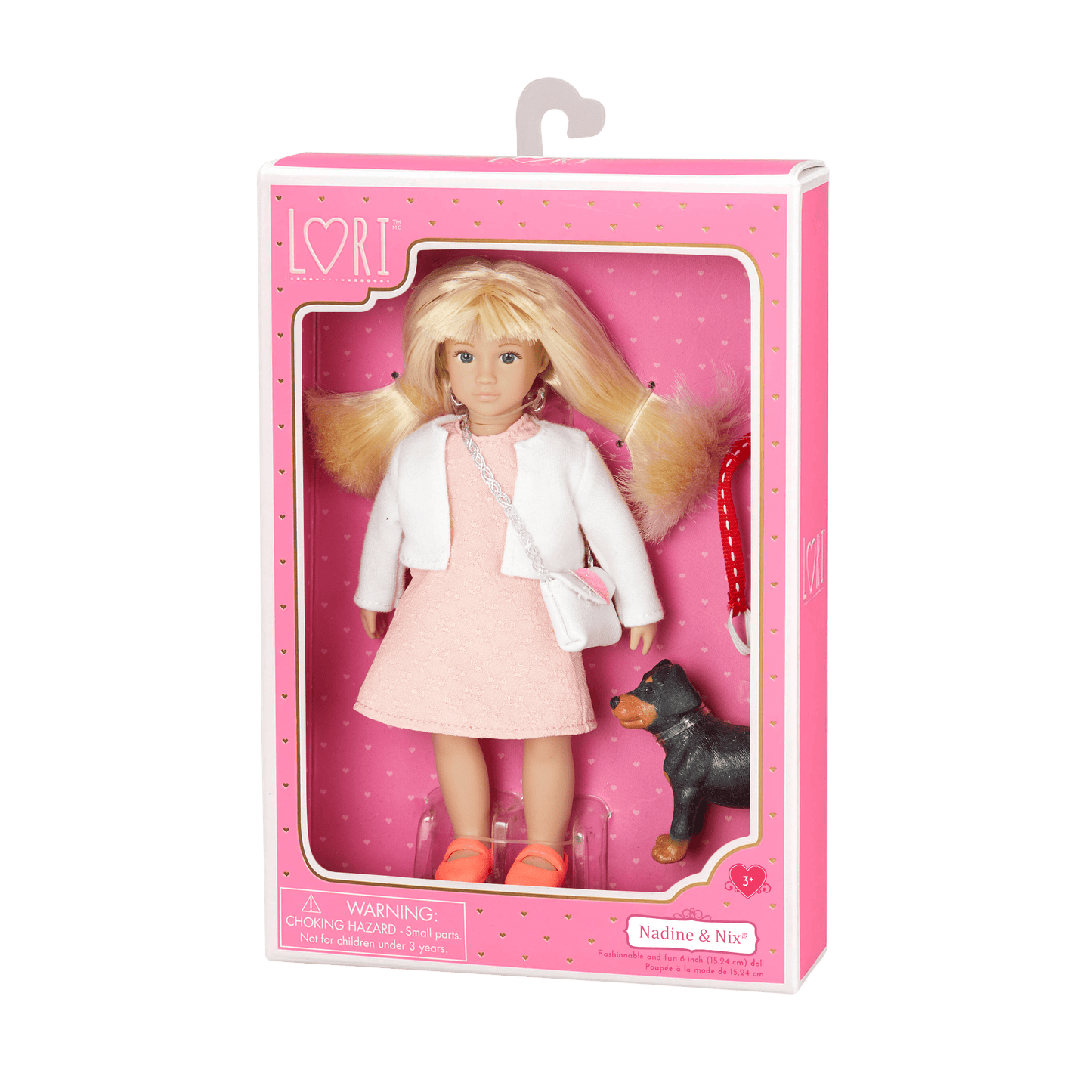 Lori 6 inch Doll & Pet- Nadine & Nix