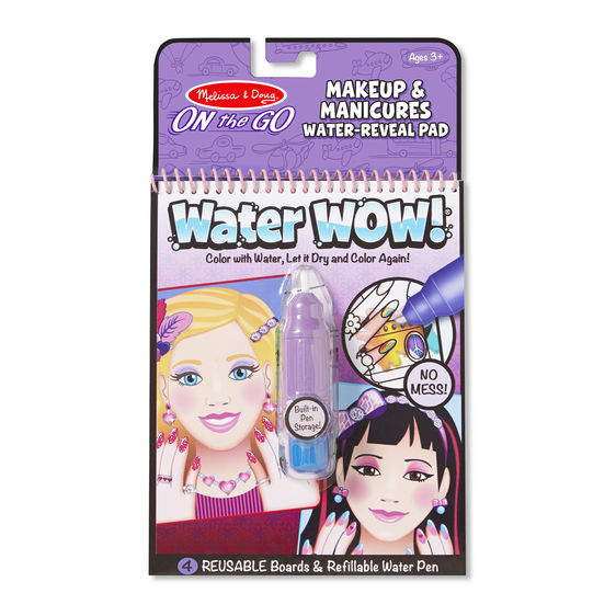 Melissa & Doug Water Wow – Makeup & Manicures