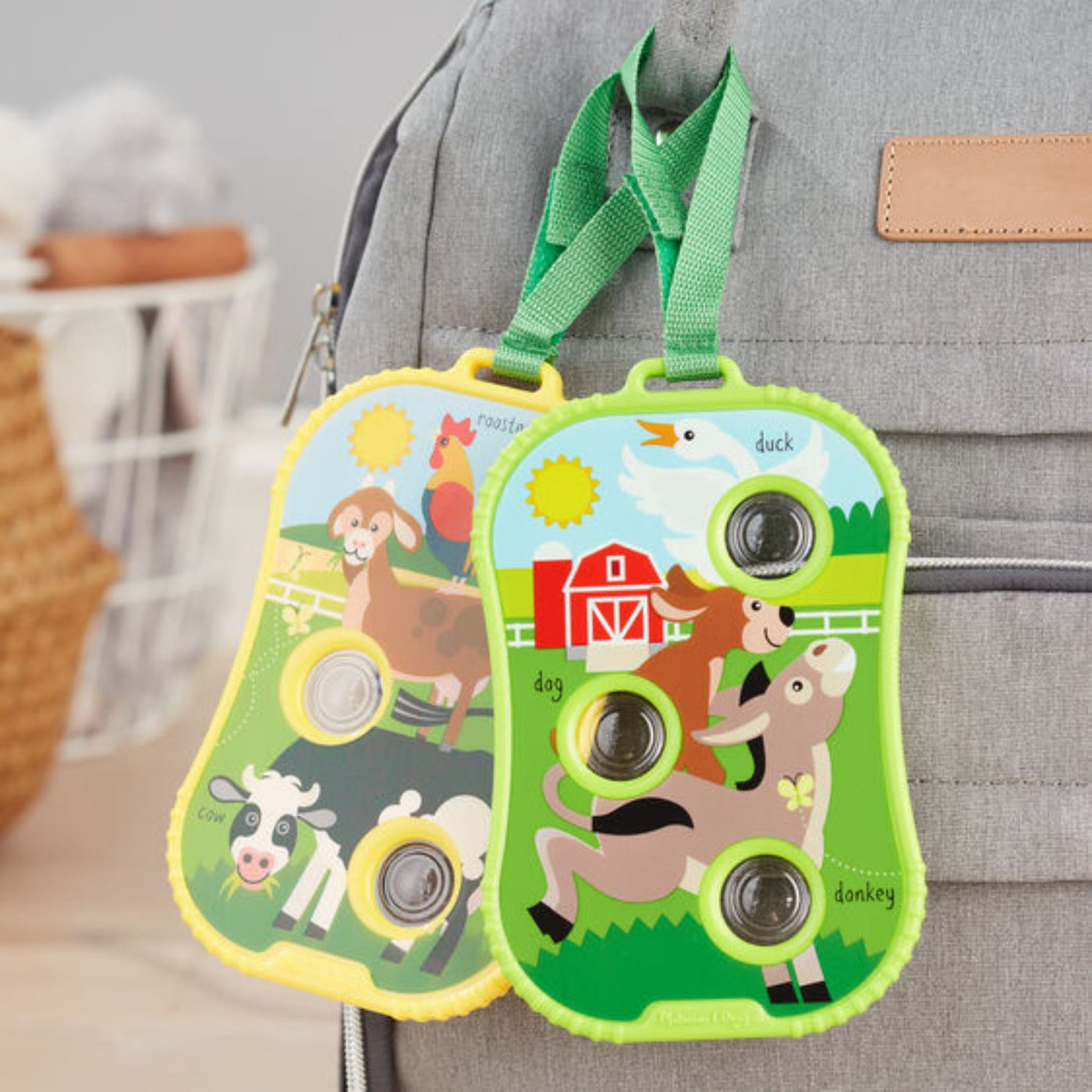Melissa & Doug Poke-A-Dot Tag Along Farm