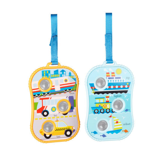 Melissa & Doug Poke-A-Dot Tag Along Vehicles