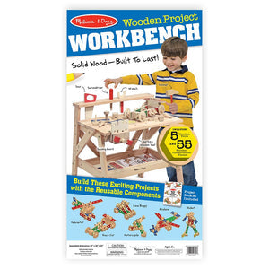 Melissa & Doug Wooden Project Workbench
Melissa & Doug Wooden Project Workbench