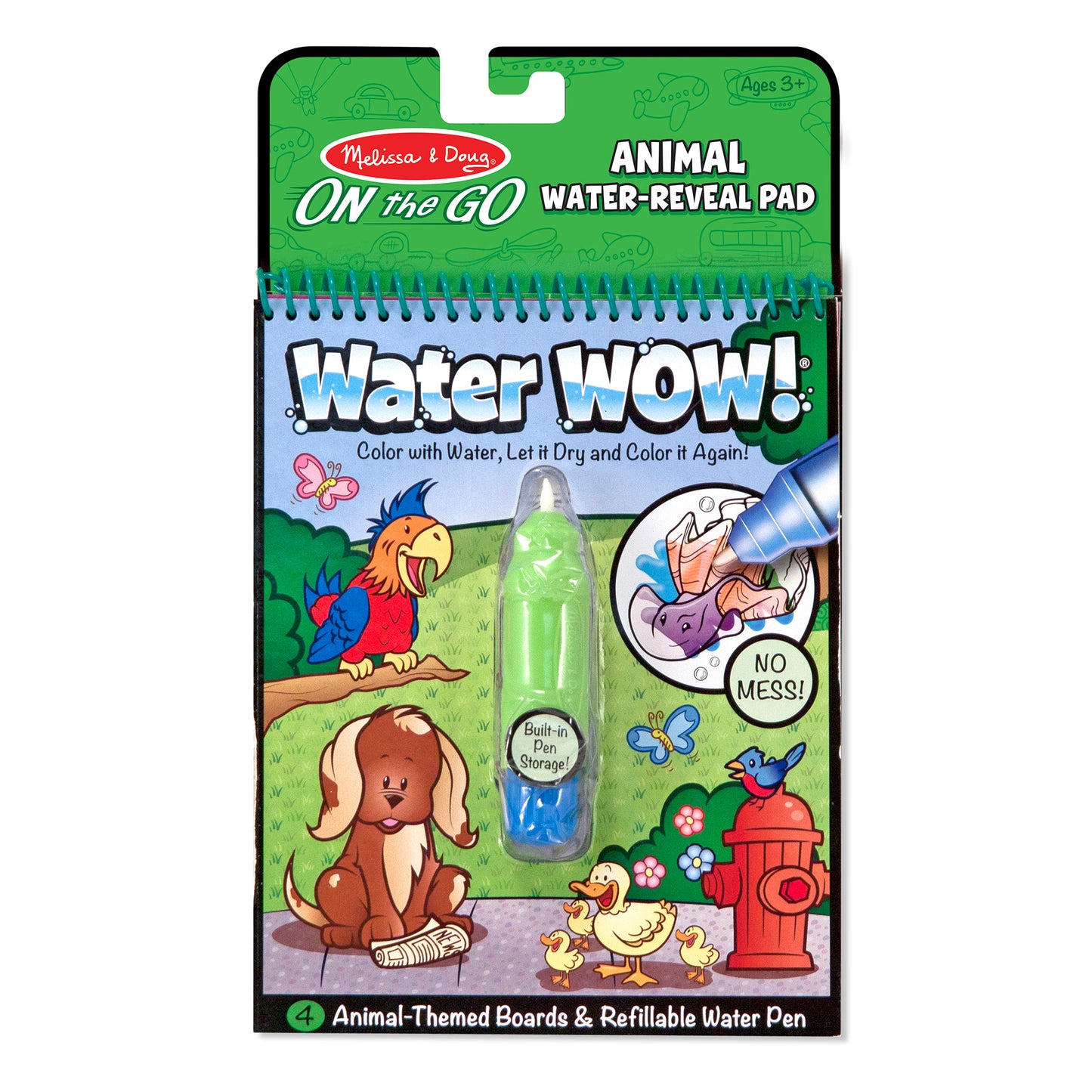 Melissa & Doug Water Wow On the Go - Animals