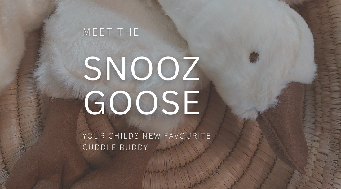 Meet the Snooz Goose & Snooz Goose Mini – The Softest Cuddle Buddies for Your Little One