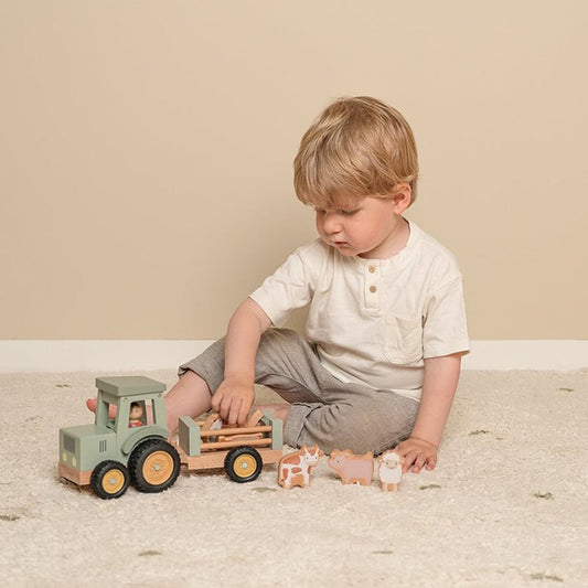 Little Dutch Tractor With Trailor – Little Farm