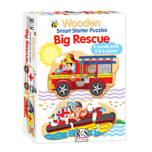 Smart Starters Big Rescue Puzzles
