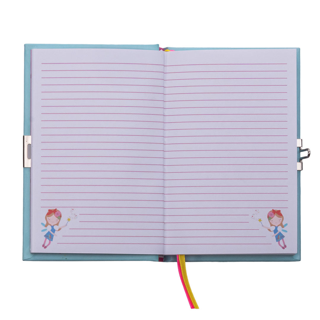 Floss & Rock Scented Secret Lock and Key Diary: Rainbow Fairy