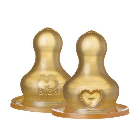 BIBS Bottle Nipple 2-Pack Fast Flow