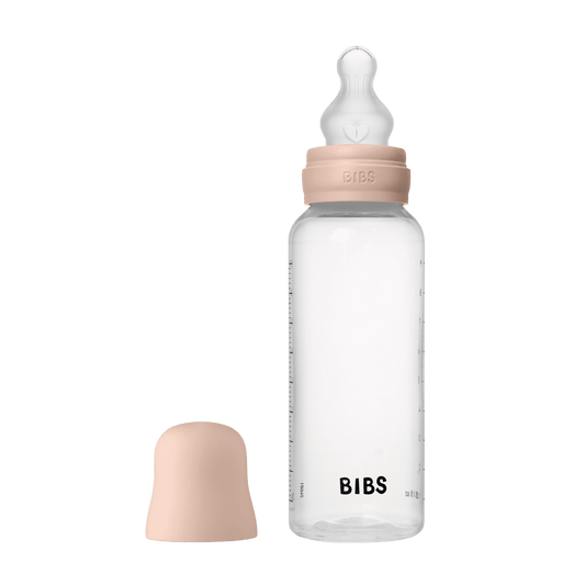 BIBS Complete Bottle Set Silicone 270ml - Blush
