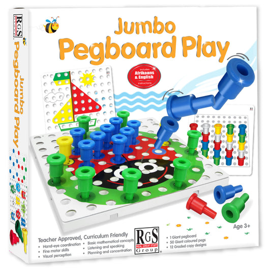 Jumbo pegboard Play