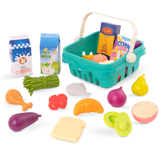 B. Toys Shopping Basket &  Freshly Picked Food