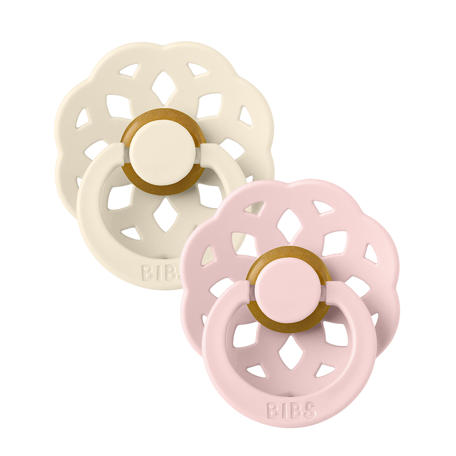 BIBS Boheme 2 Pack - Blossom/Ivory