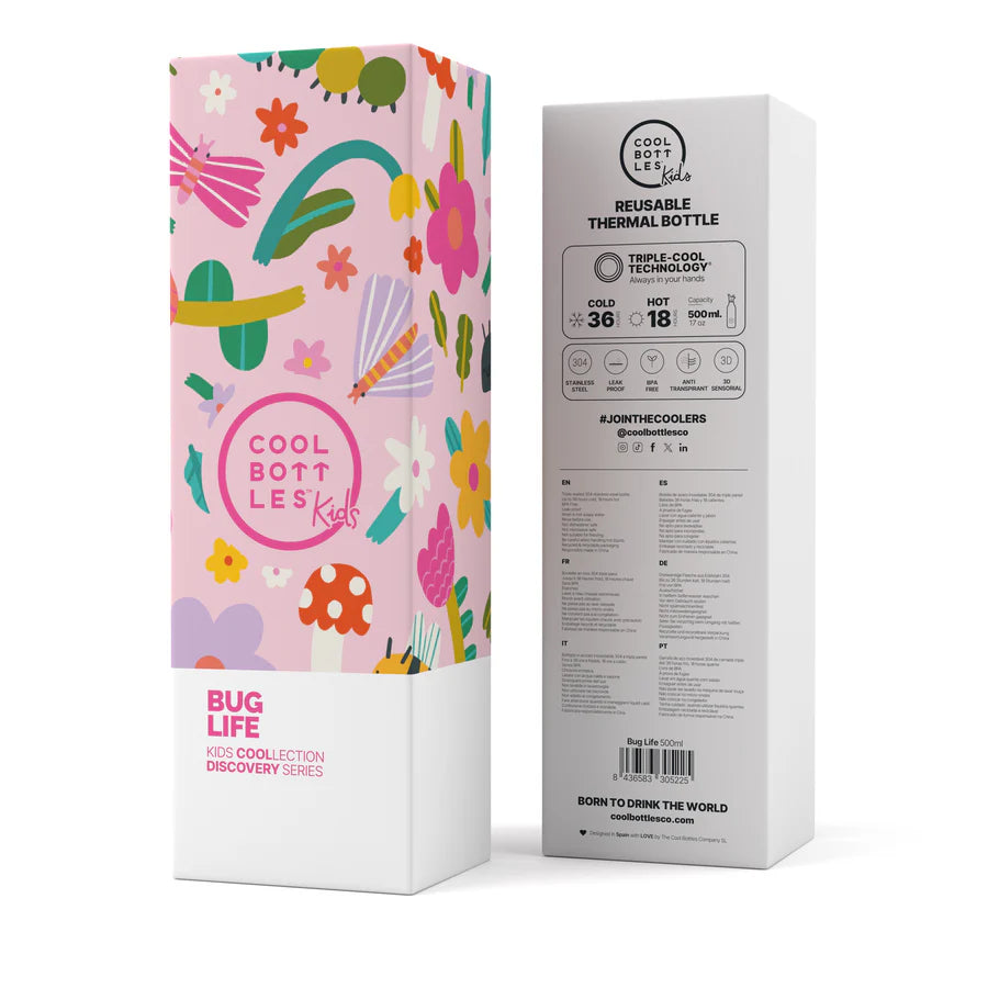 Cool Bottles: The Bottles Kids 500ml Bug Life